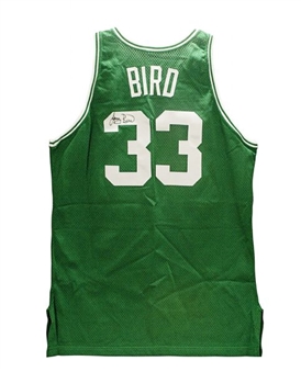 1991-92 Larry Bird  Game Worn and Signed Boston Celtics Jersey (MEARS)